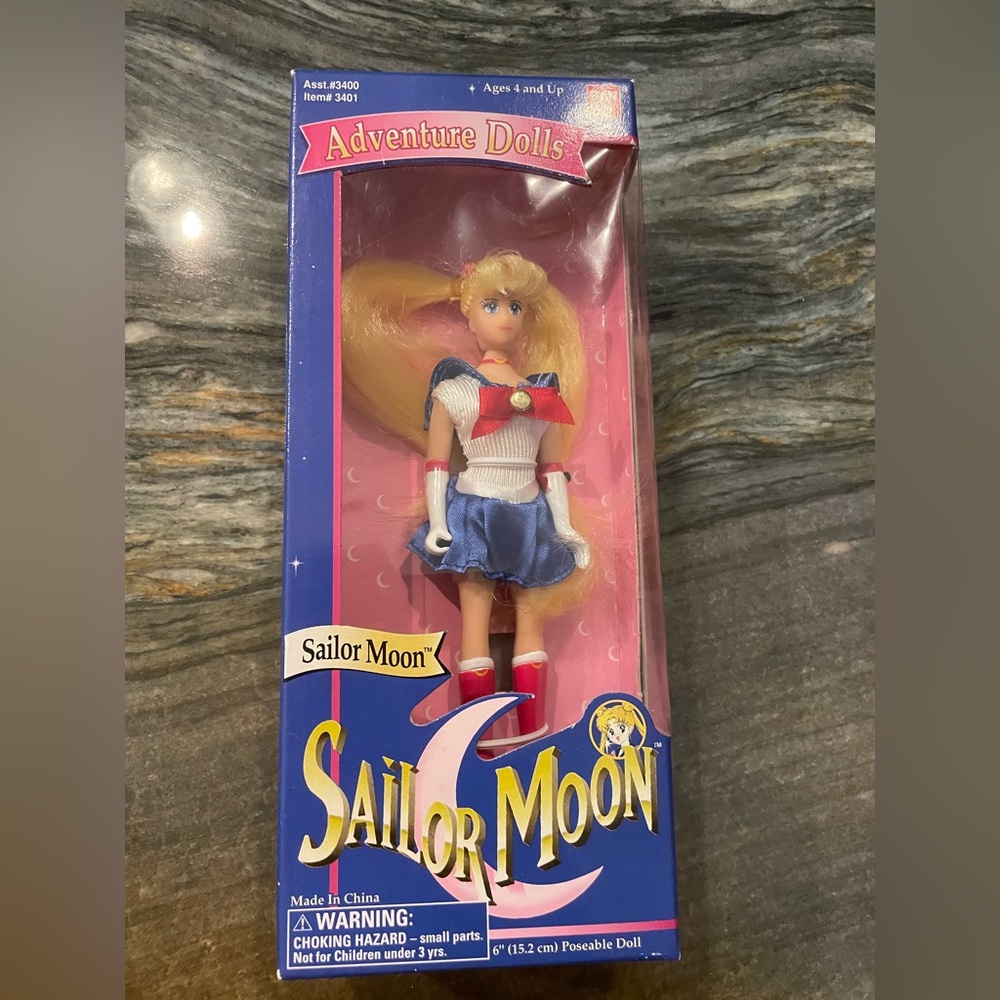 Sailor Moon 6” doll new in box.